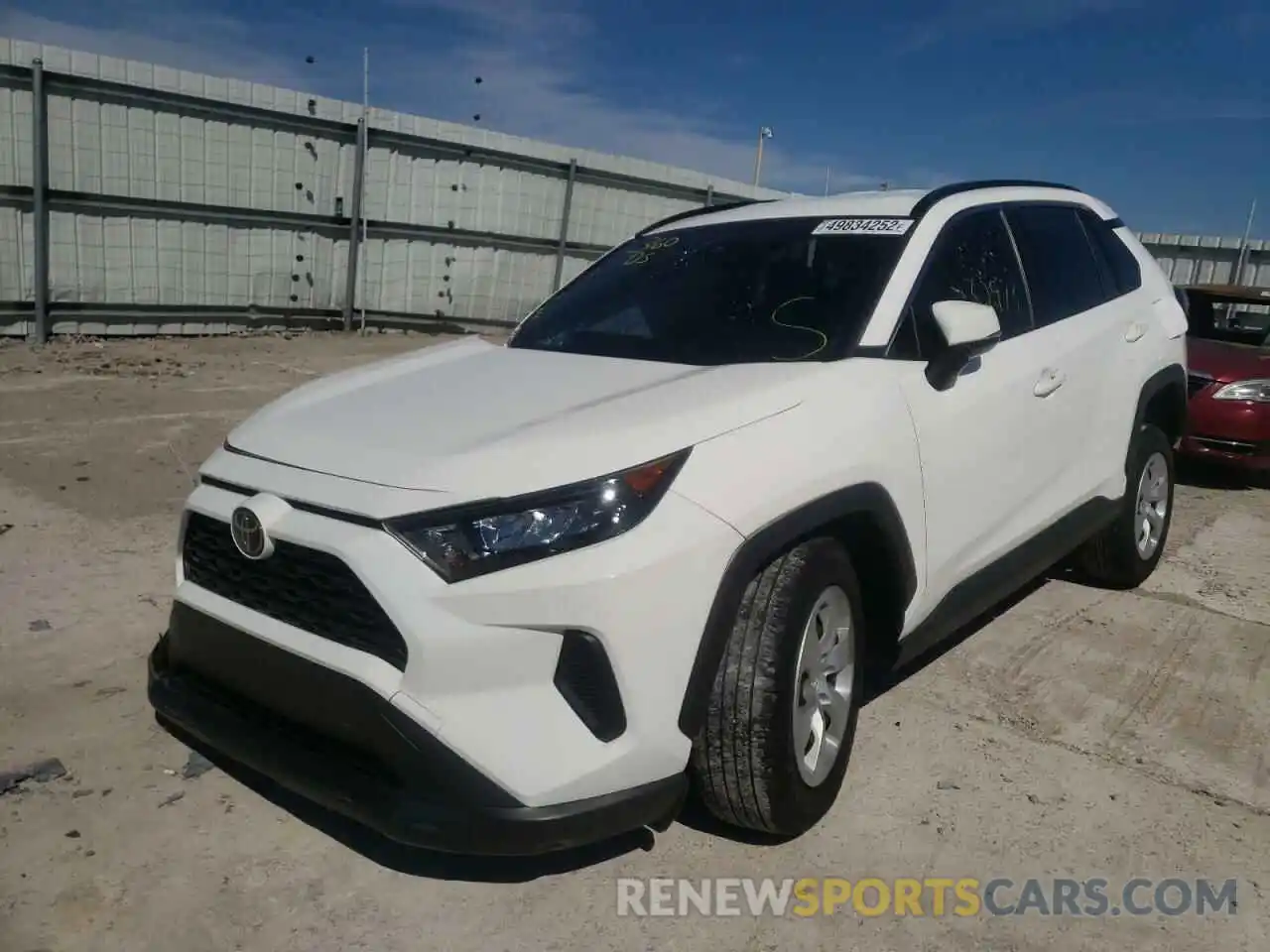 2 Фотография поврежденного автомобиля JTMK1RFV1KD012635 TOYOTA RAV4 2019