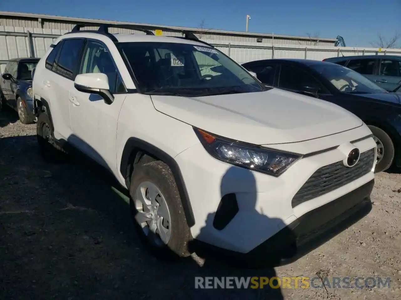 1 Photograph of a damaged car JTMK1RFV1KD013364 TOYOTA RAV4 2019