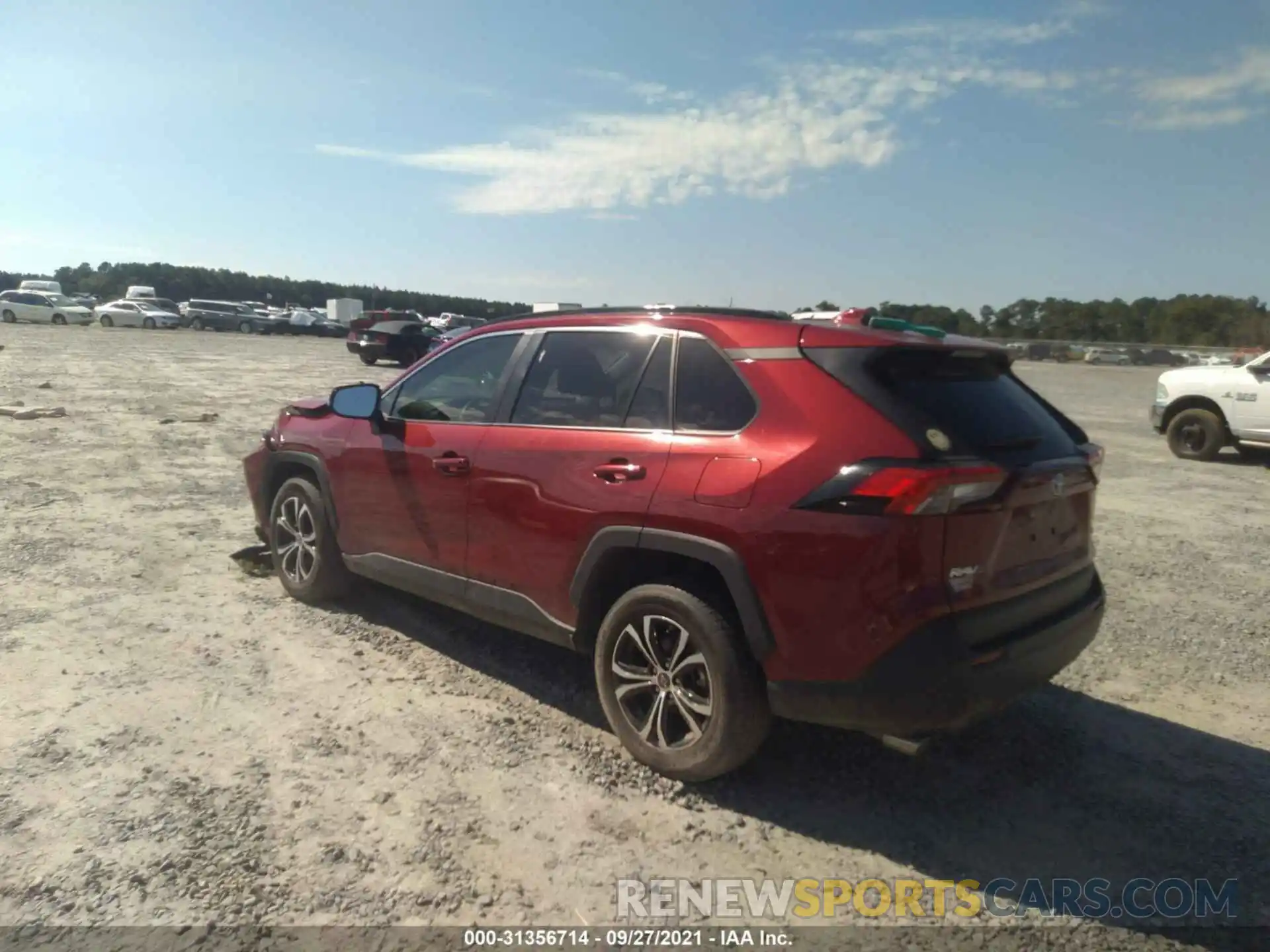 3 Фотография поврежденного автомобиля JTMK1RFV1KD031346 TOYOTA RAV4 2019