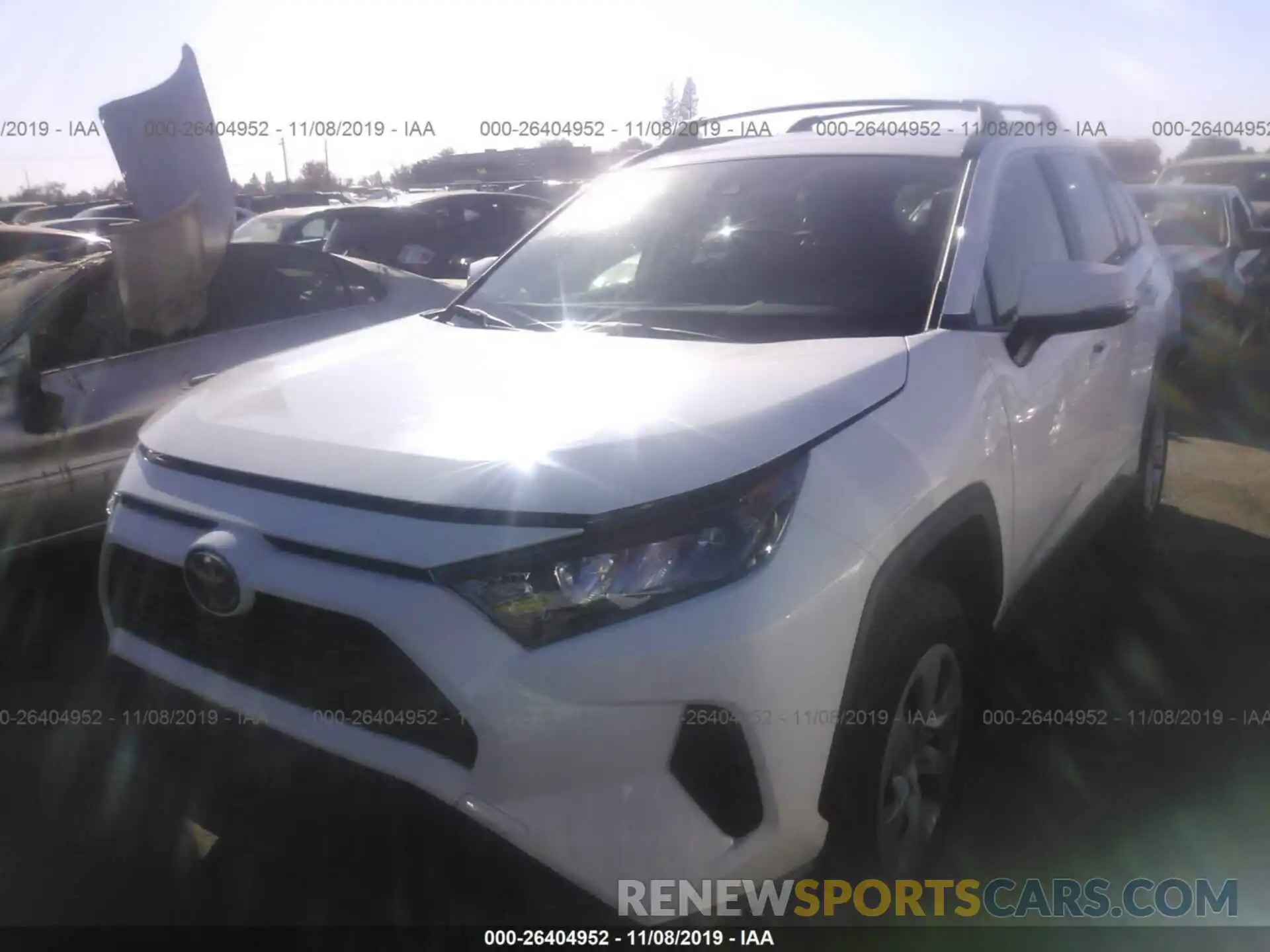 2 Photograph of a damaged car JTMK1RFV1KD033775 TOYOTA RAV4 2019