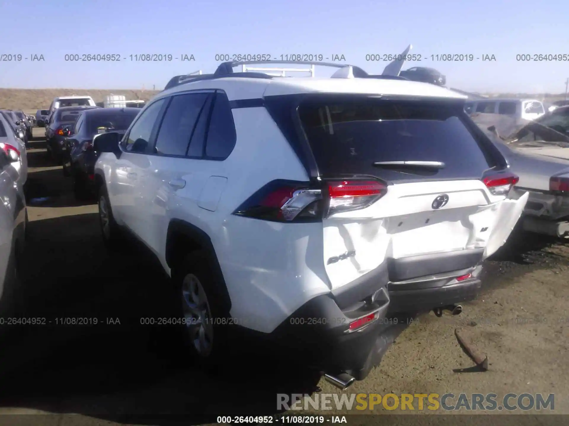 3 Photograph of a damaged car JTMK1RFV1KD033775 TOYOTA RAV4 2019