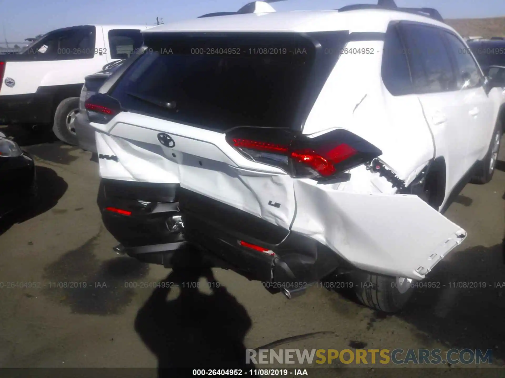 6 Photograph of a damaged car JTMK1RFV1KD033775 TOYOTA RAV4 2019