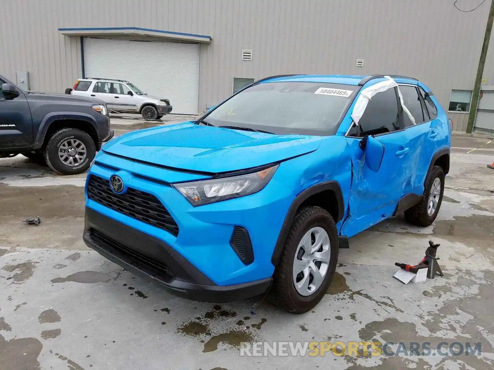 2 Фотография поврежденного автомобиля JTMK1RFV1KD034277 TOYOTA RAV4 2019