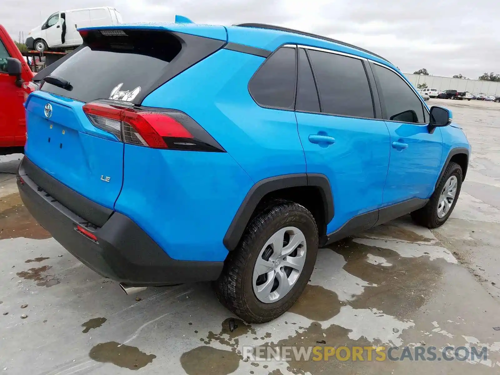 4 Фотография поврежденного автомобиля JTMK1RFV1KD034277 TOYOTA RAV4 2019