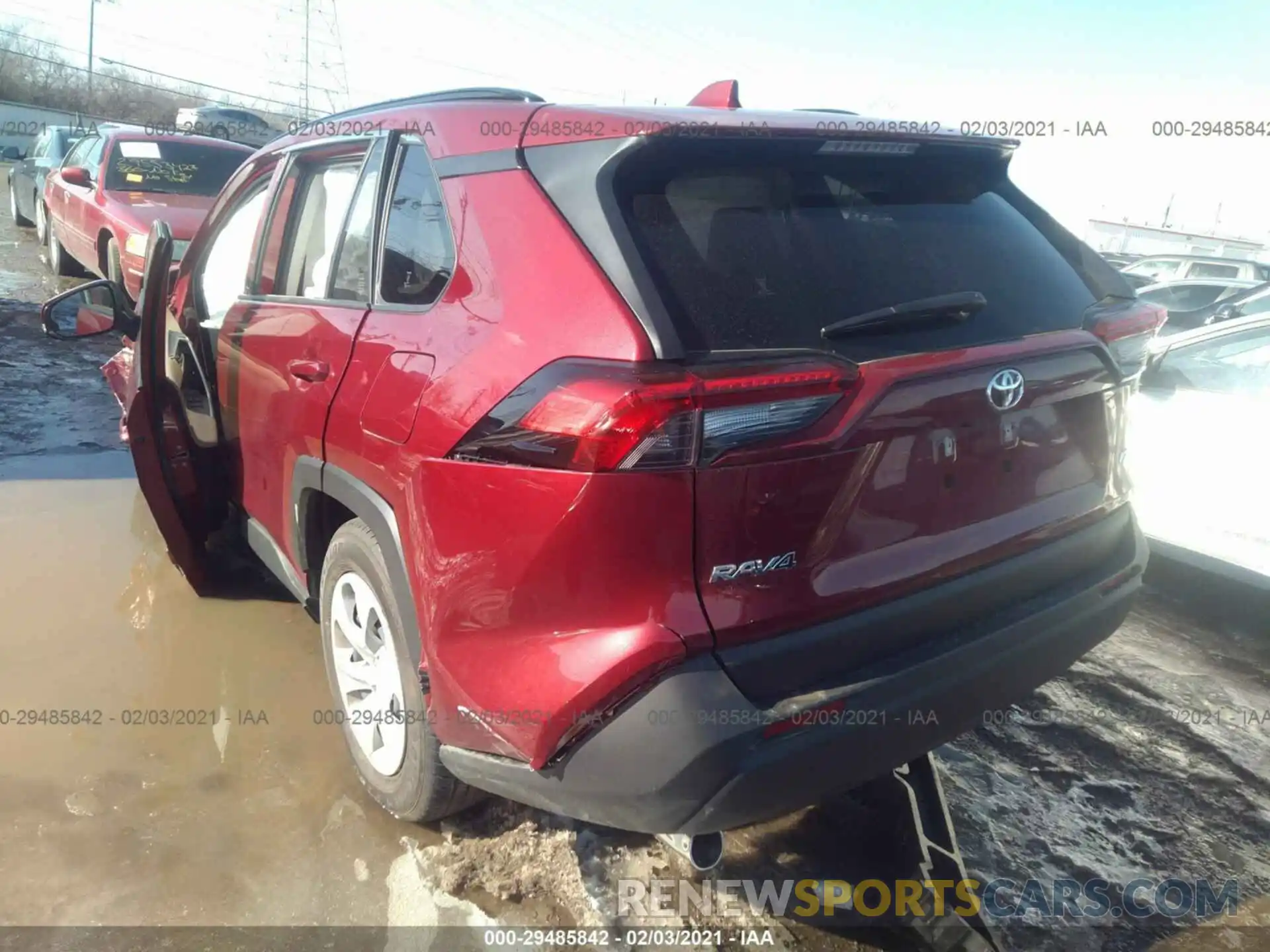 3 Photograph of a damaged car JTMK1RFV1KD510740 TOYOTA RAV4 2019