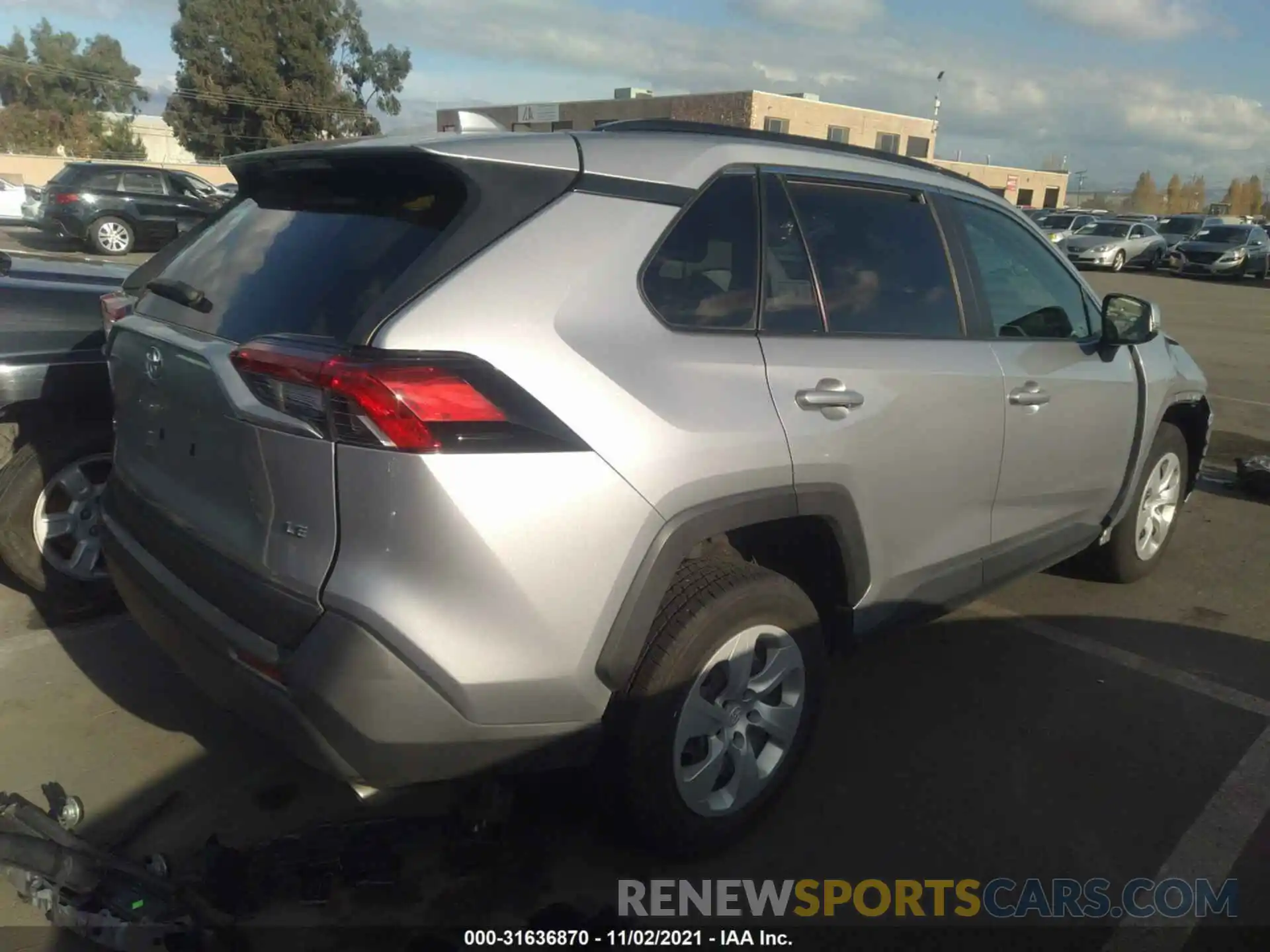 4 Photograph of a damaged car JTMK1RFV2KD013017 TOYOTA RAV4 2019