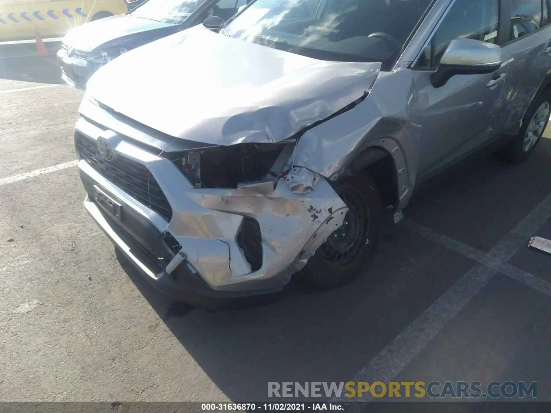 6 Photograph of a damaged car JTMK1RFV2KD013017 TOYOTA RAV4 2019