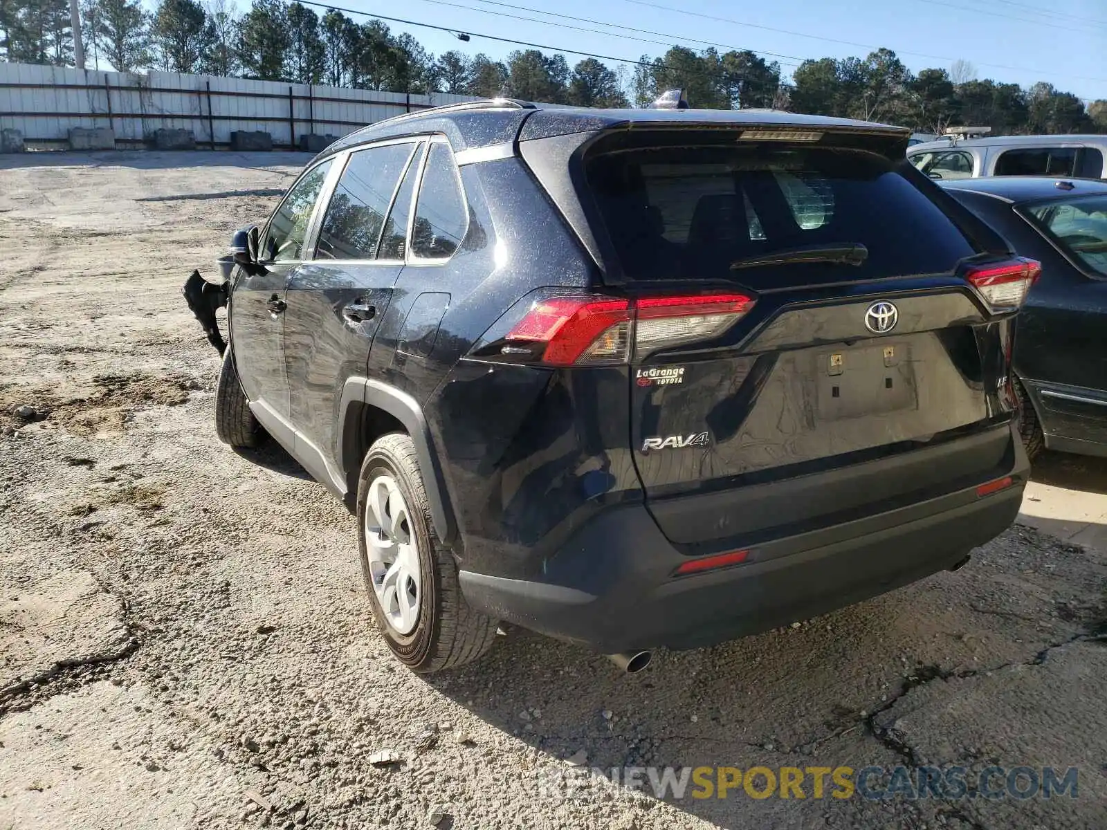 3 Photograph of a damaged car JTMK1RFV2KD029167 TOYOTA RAV4 2019