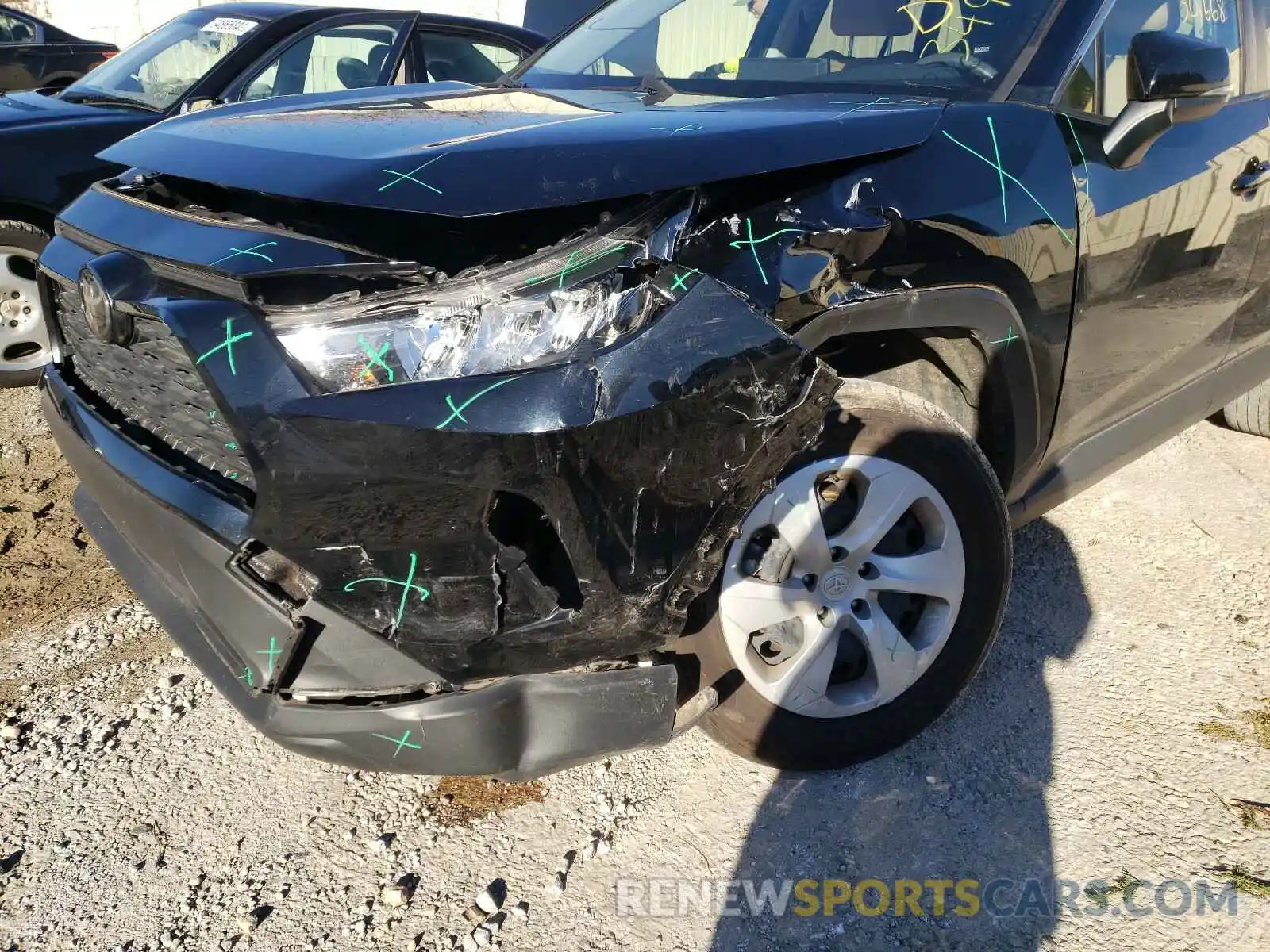 9 Photograph of a damaged car JTMK1RFV2KD029167 TOYOTA RAV4 2019