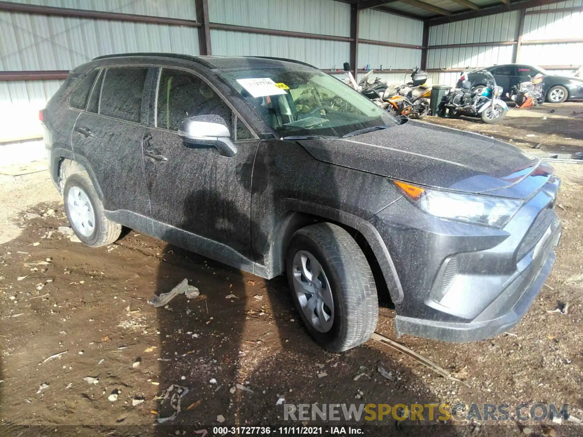 1 Фотография поврежденного автомобиля JTMK1RFV2KD038953 TOYOTA RAV4 2019