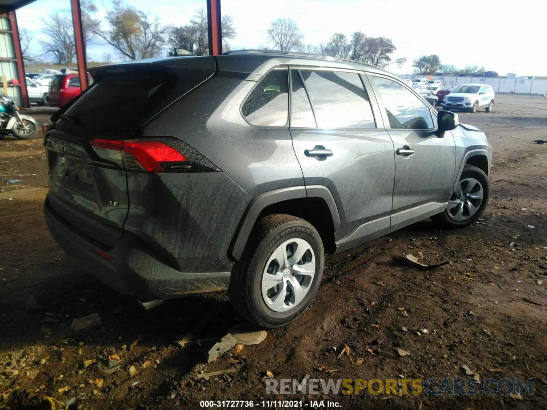 4 Фотография поврежденного автомобиля JTMK1RFV2KD038953 TOYOTA RAV4 2019