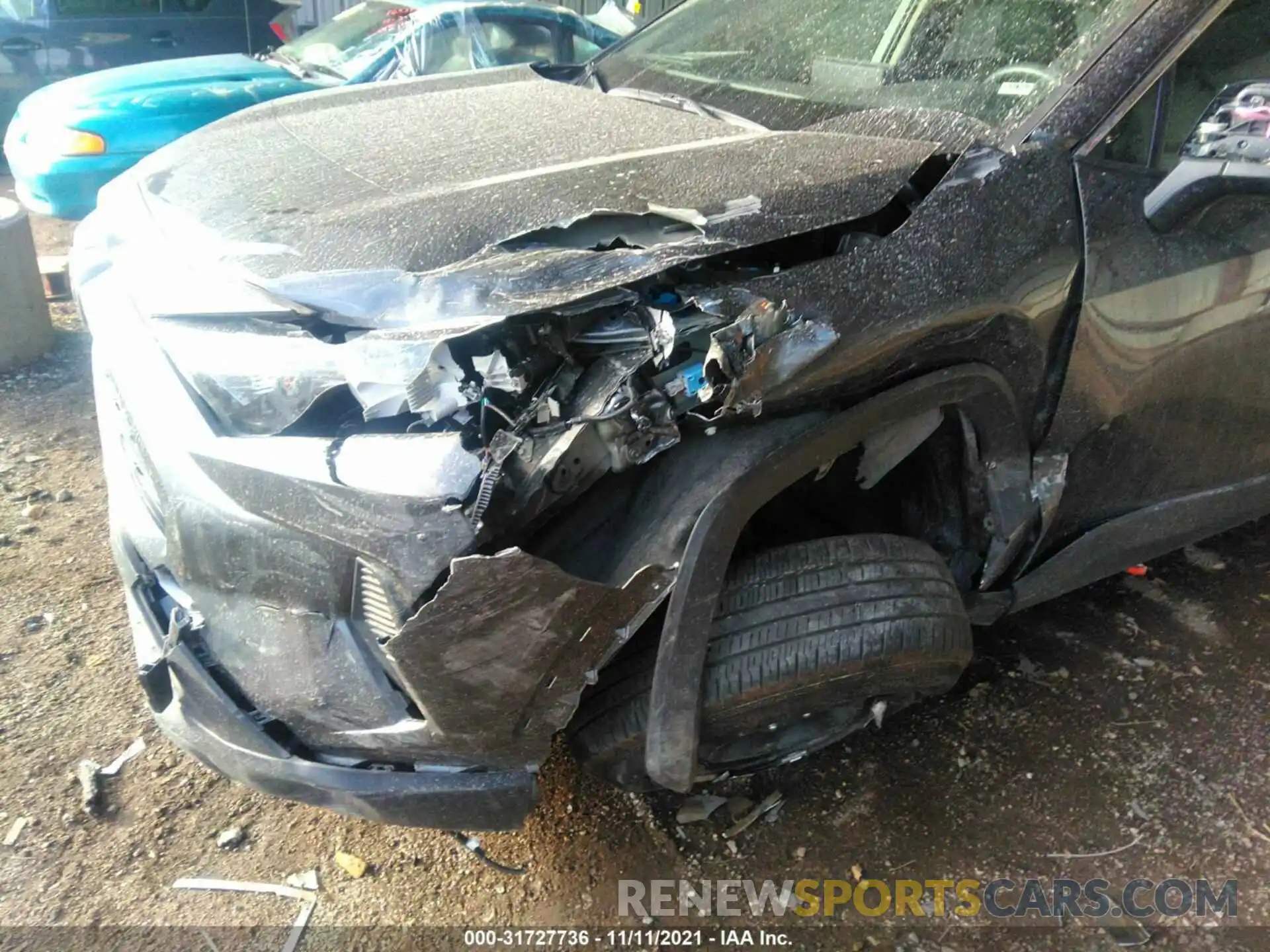 6 Photograph of a damaged car JTMK1RFV2KD038953 TOYOTA RAV4 2019