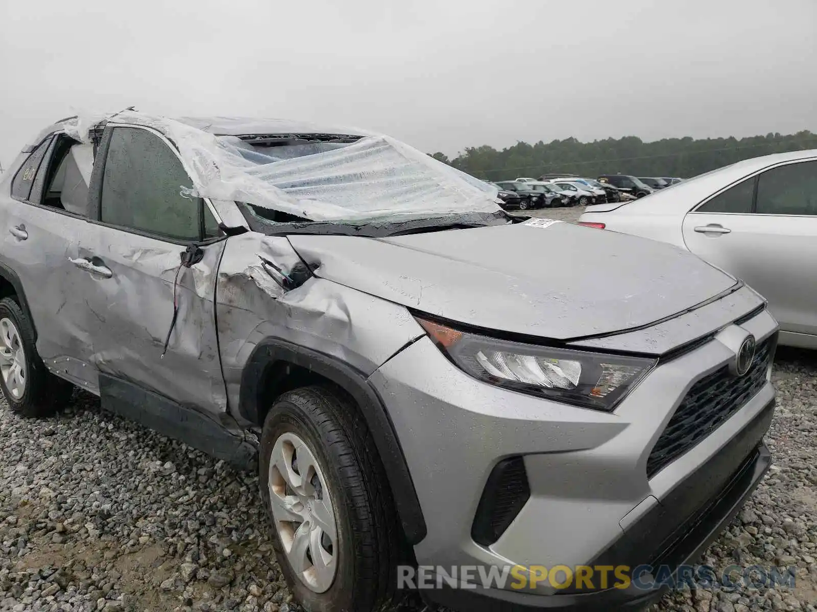 9 Фотография поврежденного автомобиля JTMK1RFV2KD039570 TOYOTA RAV4 2019