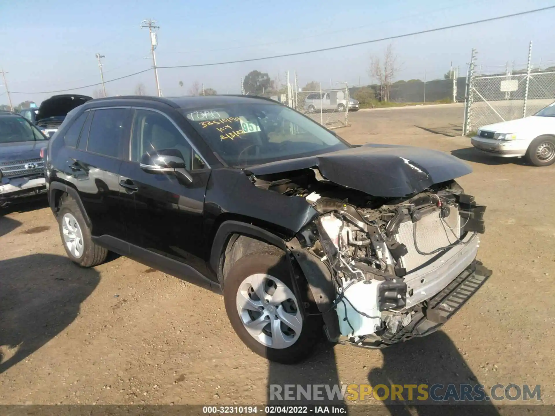 1 Photograph of a damaged car JTMK1RFV2KD514537 TOYOTA RAV4 2019