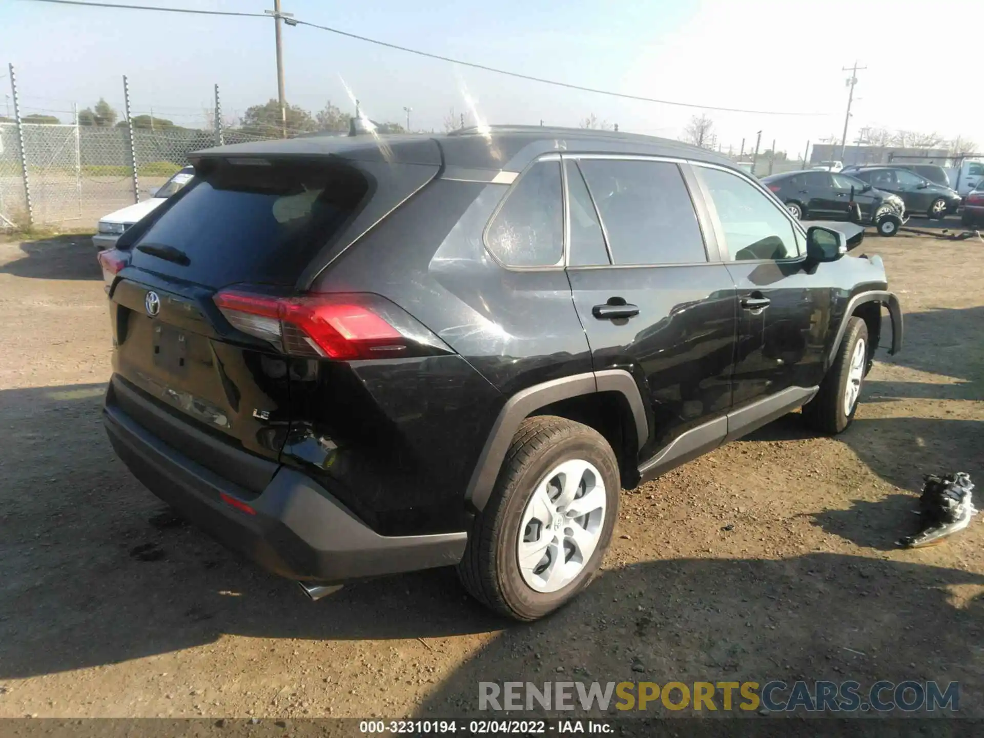 4 Photograph of a damaged car JTMK1RFV2KD514537 TOYOTA RAV4 2019