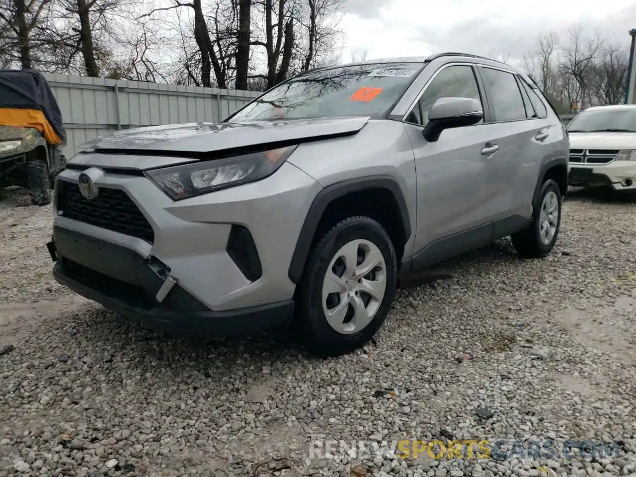 2 Photograph of a damaged car JTMK1RFV2KJ003198 TOYOTA RAV4 2019