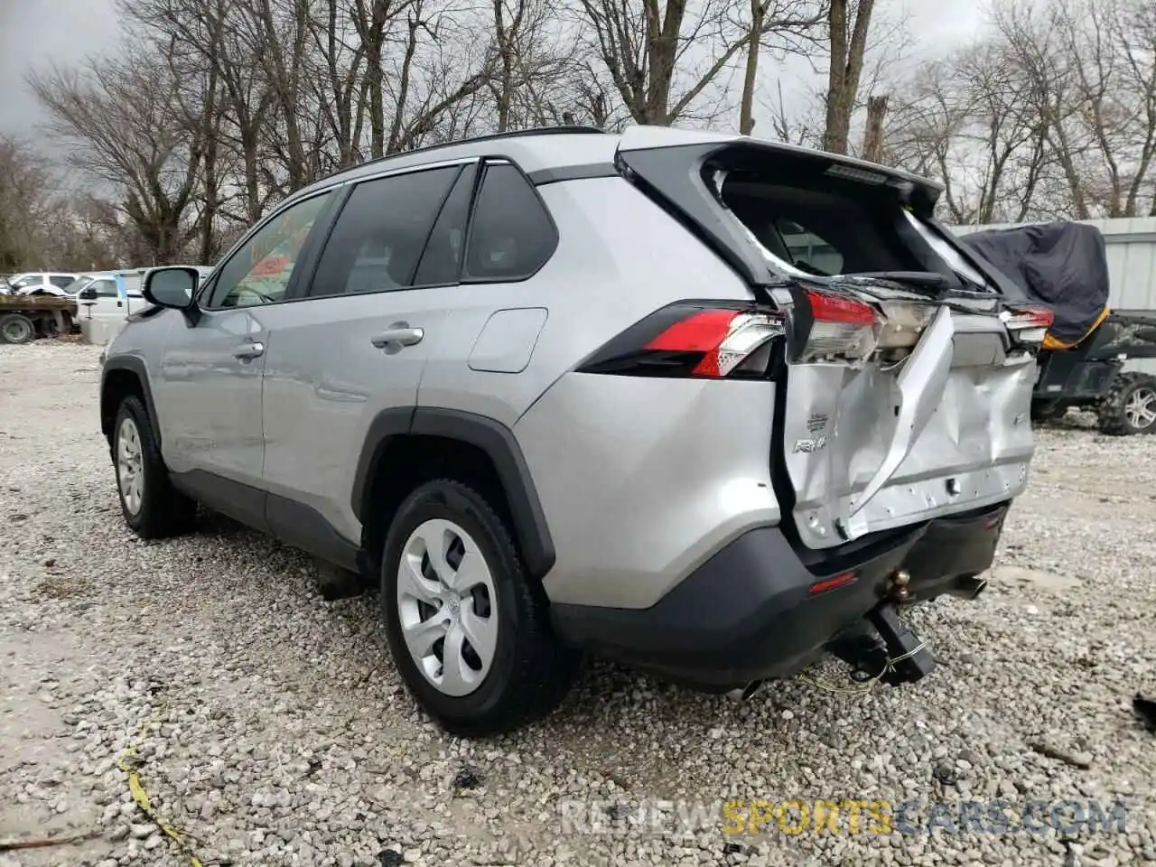 3 Photograph of a damaged car JTMK1RFV2KJ003198 TOYOTA RAV4 2019