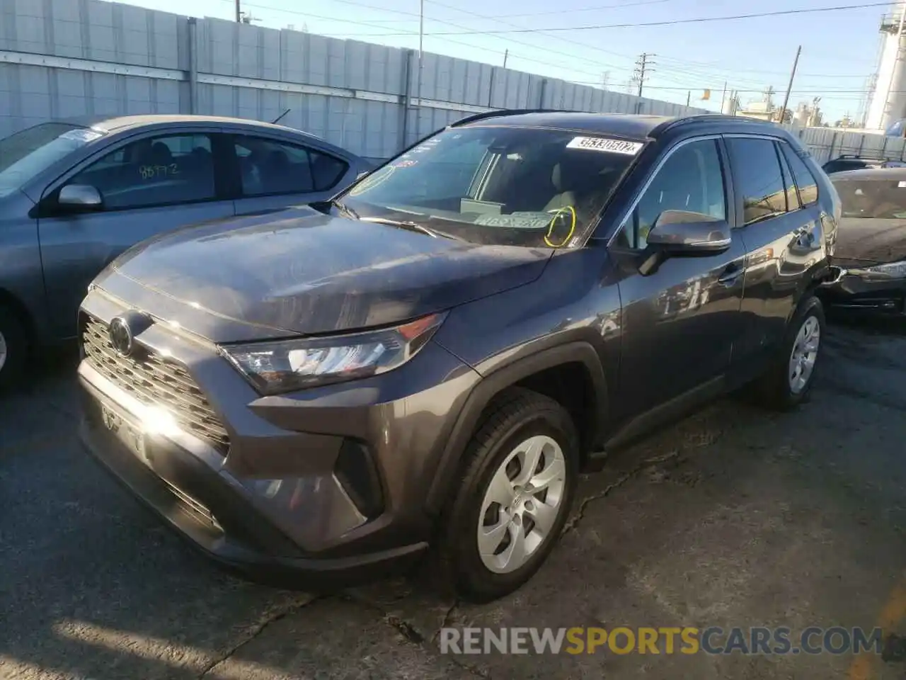 2 Фотография поврежденного автомобиля JTMK1RFV2KJ009423 TOYOTA RAV4 2019