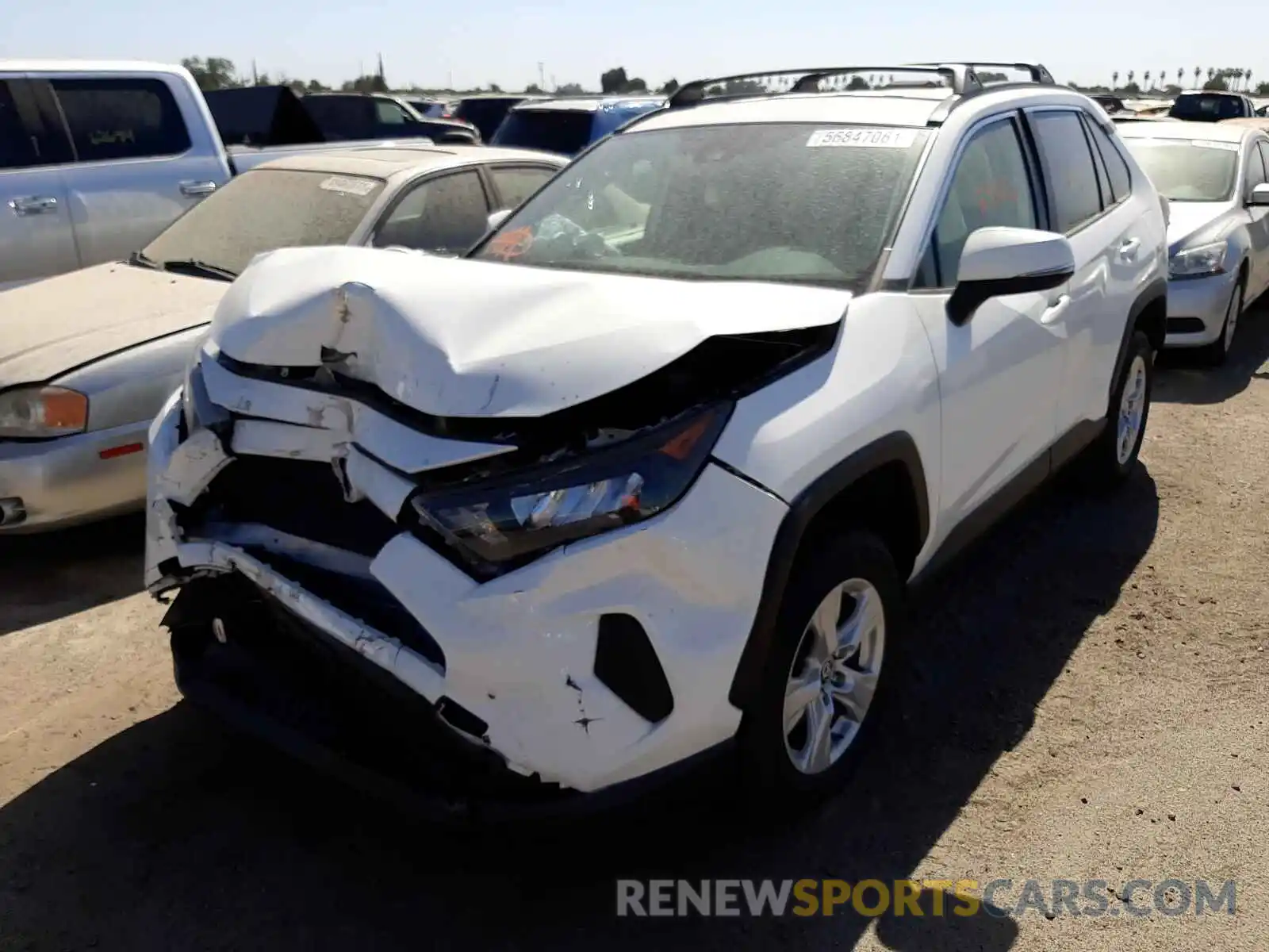 2 Photograph of a damaged car JTMK1RFV3KD006139 TOYOTA RAV4 2019