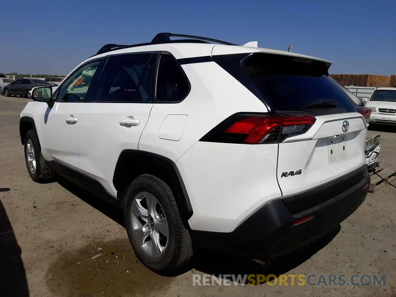 3 Фотография поврежденного автомобиля JTMK1RFV3KD006139 TOYOTA RAV4 2019