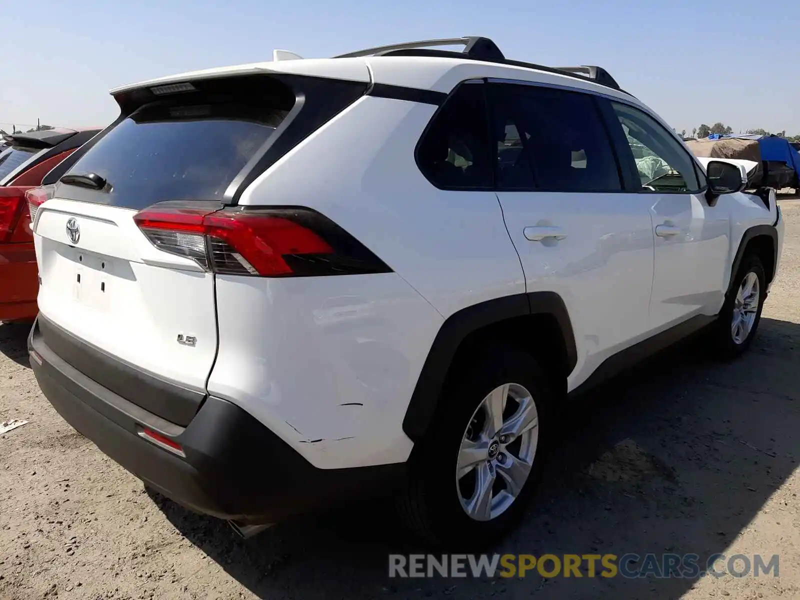 4 Photograph of a damaged car JTMK1RFV3KD006139 TOYOTA RAV4 2019