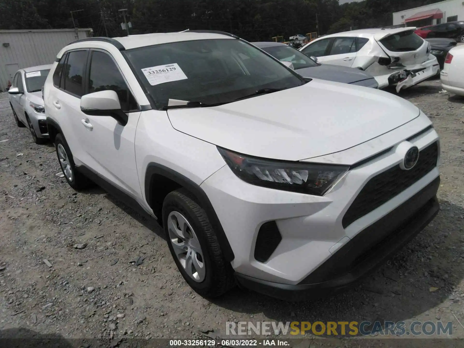 1 Photograph of a damaged car JTMK1RFV3KD006724 TOYOTA RAV4 2019