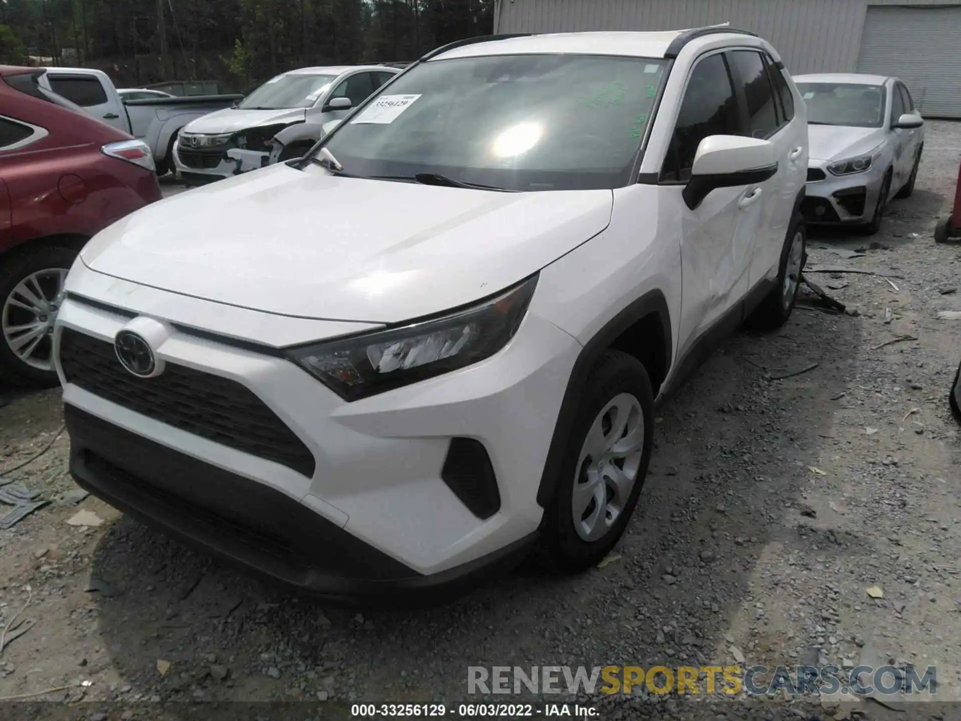 2 Фотография поврежденного автомобиля JTMK1RFV3KD006724 TOYOTA RAV4 2019