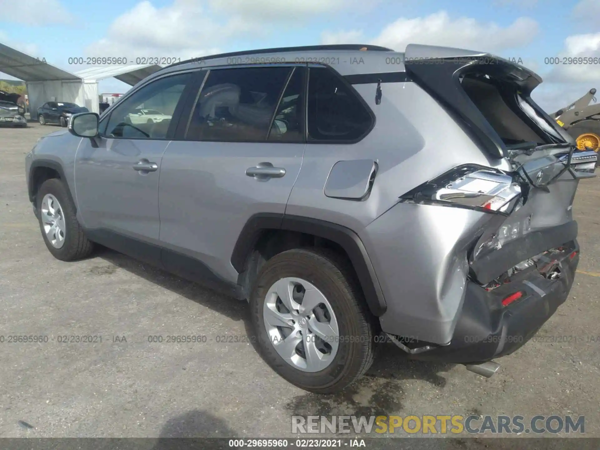 3 Photograph of a damaged car JTMK1RFV3KD008361 TOYOTA RAV4 2019