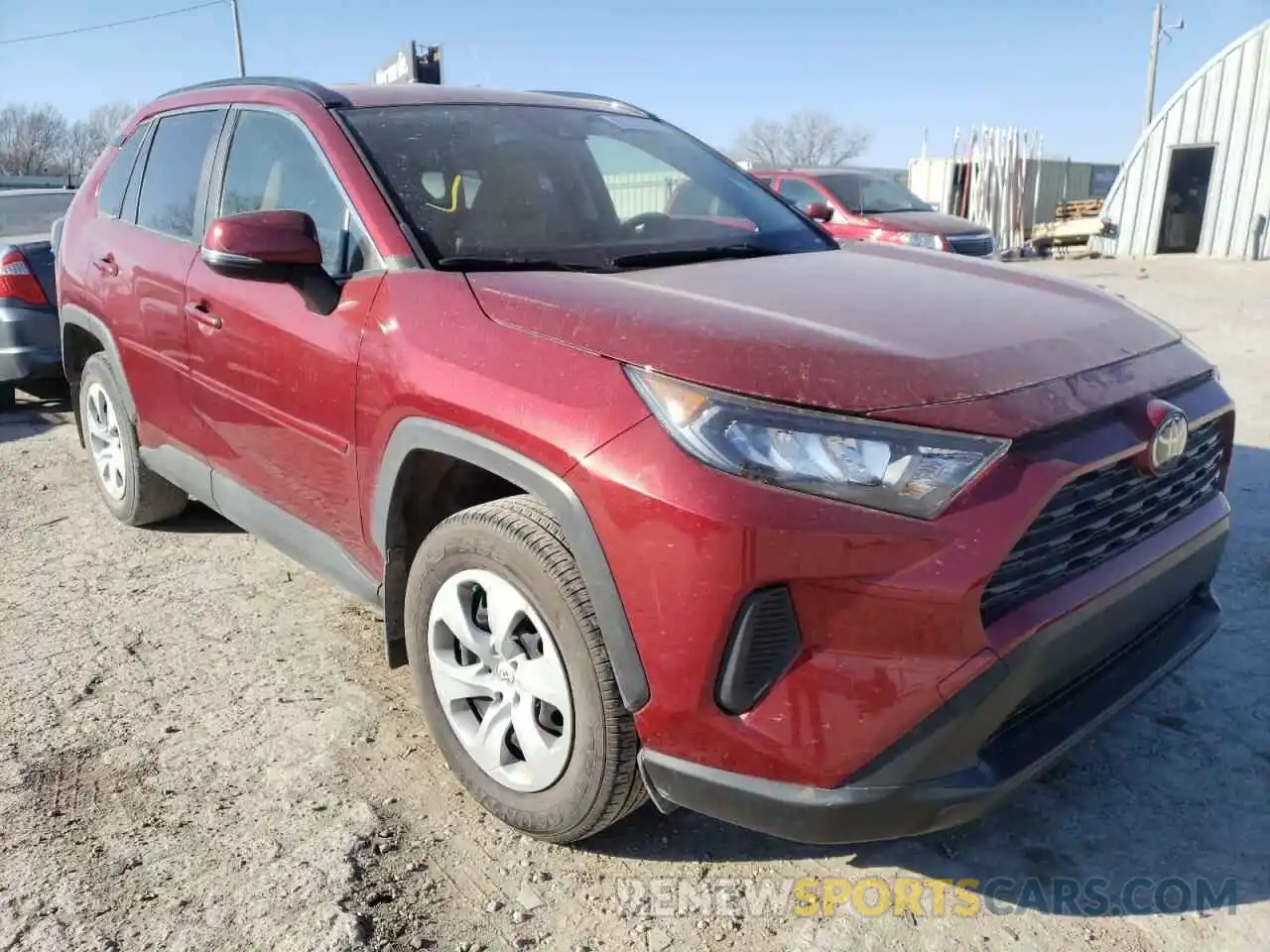 1 Photograph of a damaged car JTMK1RFV3KD013690 TOYOTA RAV4 2019