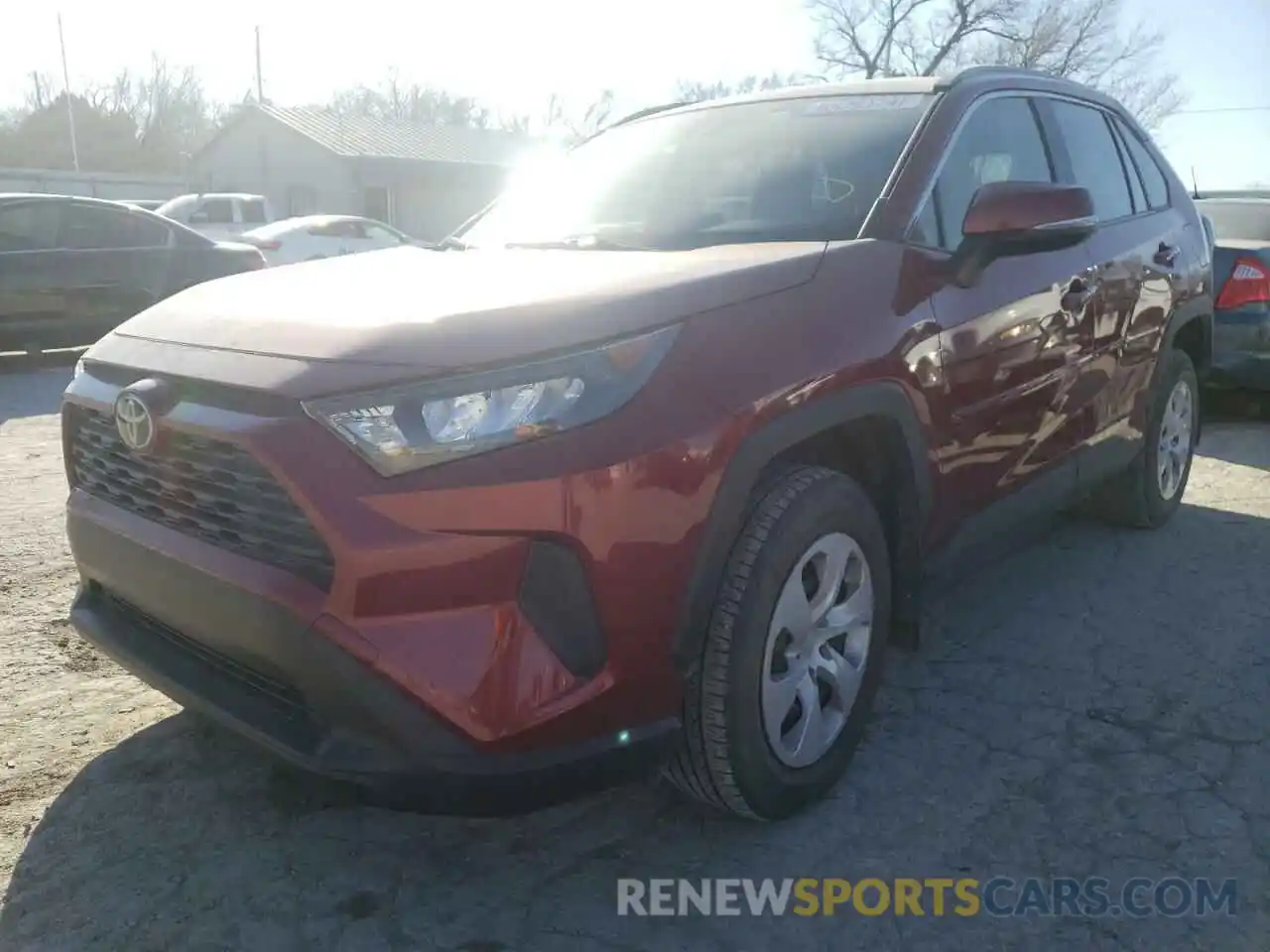 2 Photograph of a damaged car JTMK1RFV3KD013690 TOYOTA RAV4 2019