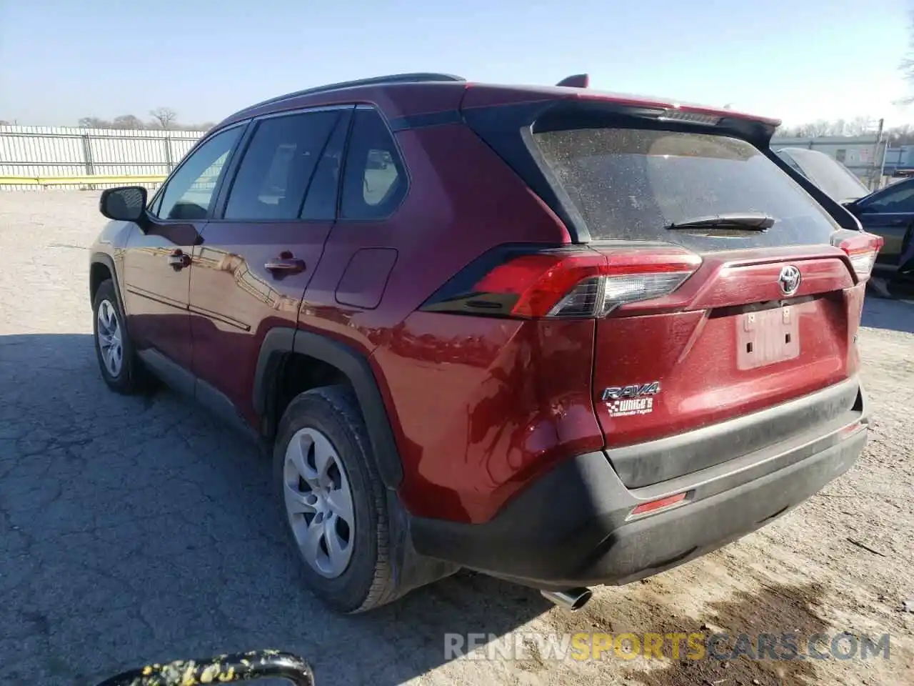 3 Фотография поврежденного автомобиля JTMK1RFV3KD013690 TOYOTA RAV4 2019