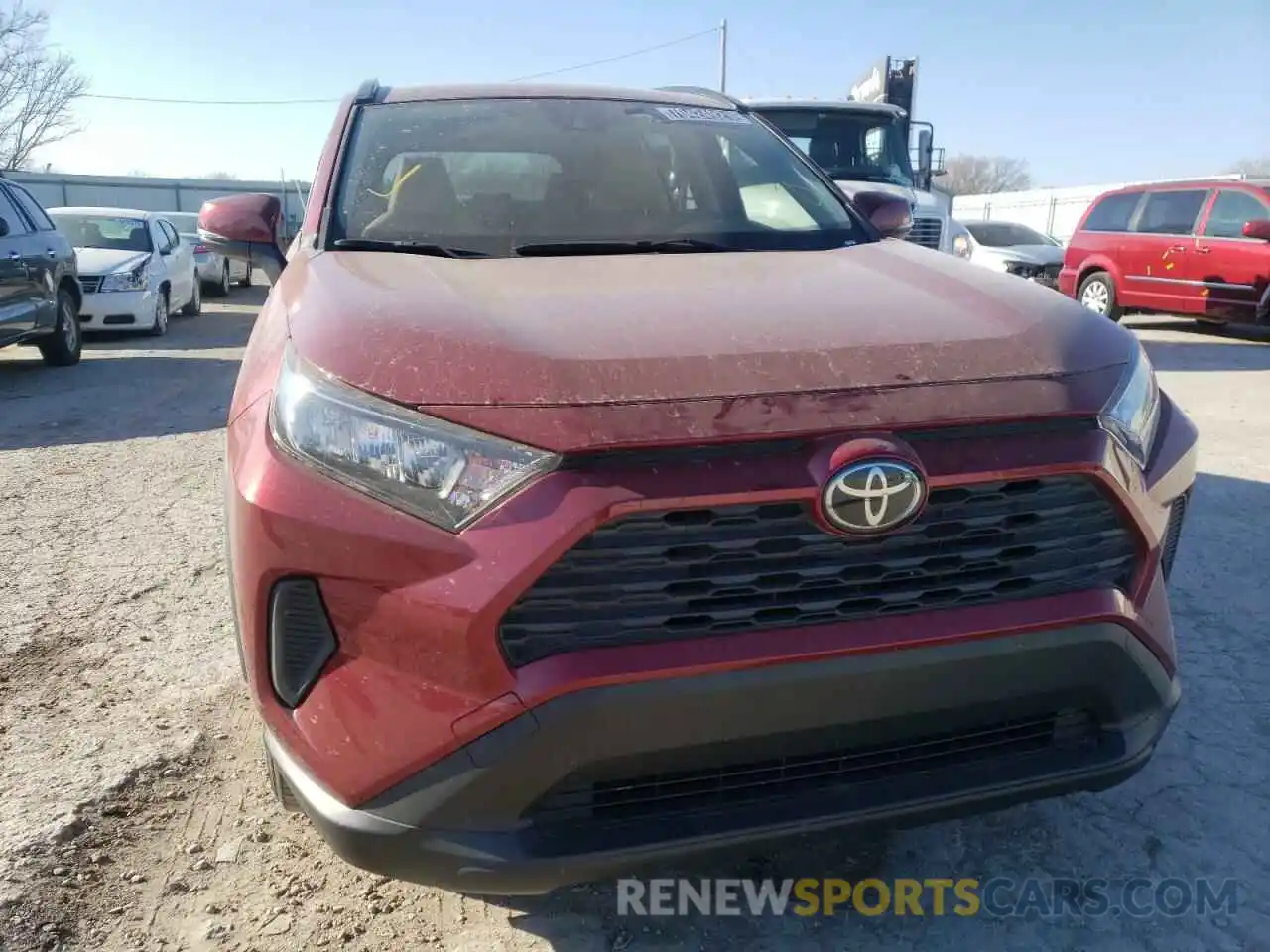 9 Photograph of a damaged car JTMK1RFV3KD013690 TOYOTA RAV4 2019