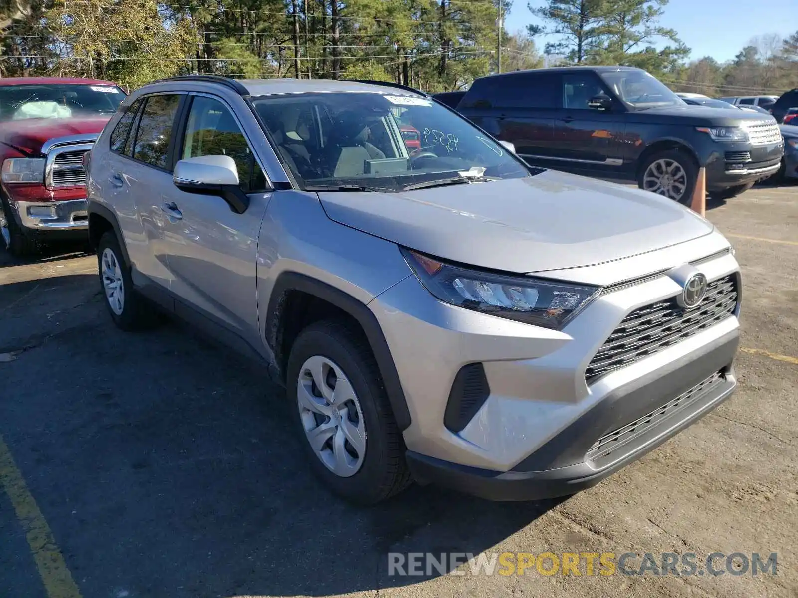 1 Photograph of a damaged car JTMK1RFV3KJ003548 TOYOTA RAV4 2019