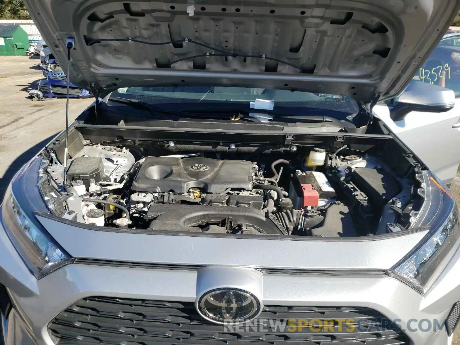 7 Photograph of a damaged car JTMK1RFV3KJ003548 TOYOTA RAV4 2019