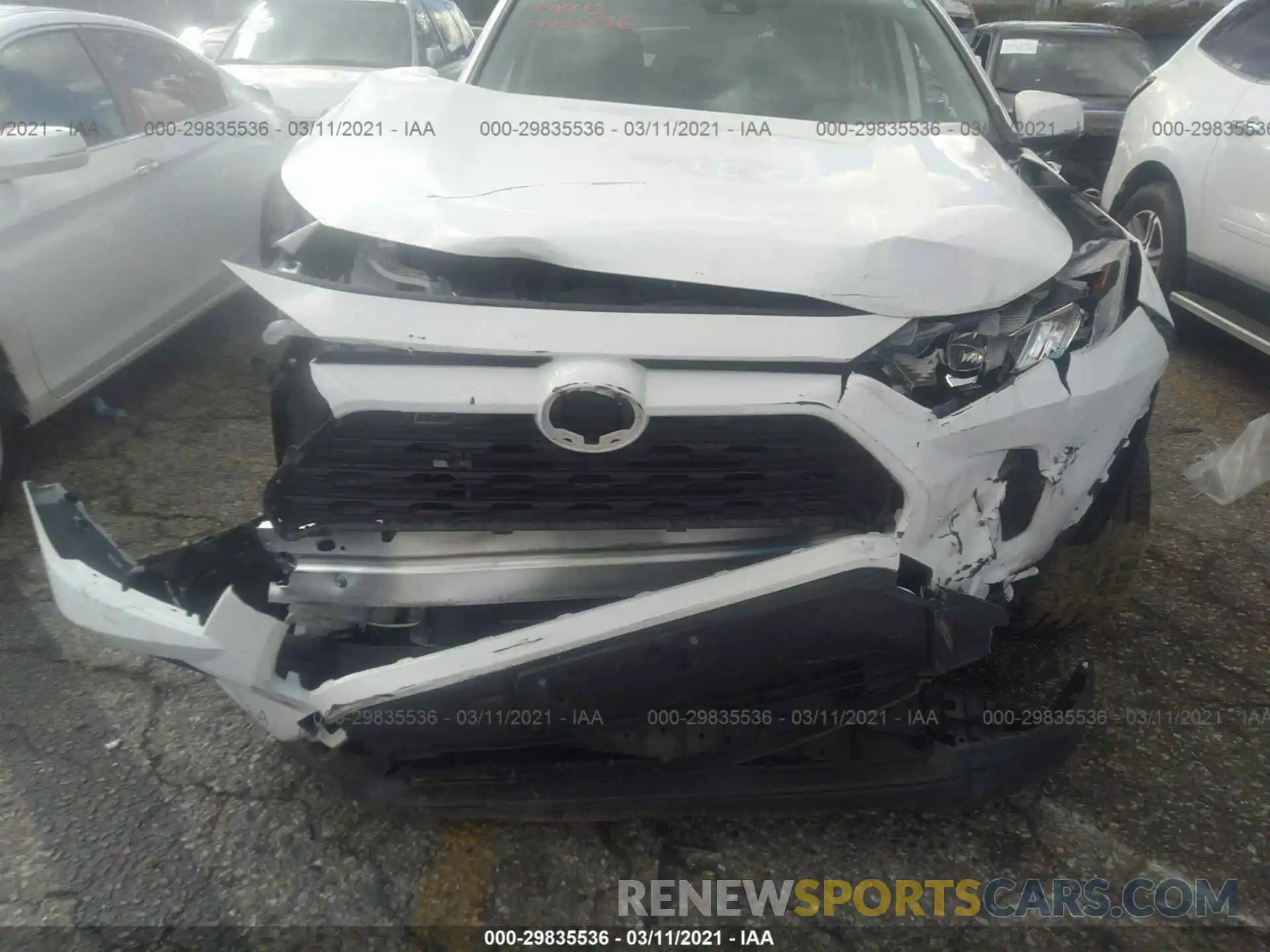 6 Фотография поврежденного автомобиля JTMK1RFV4KD002777 TOYOTA RAV4 2019