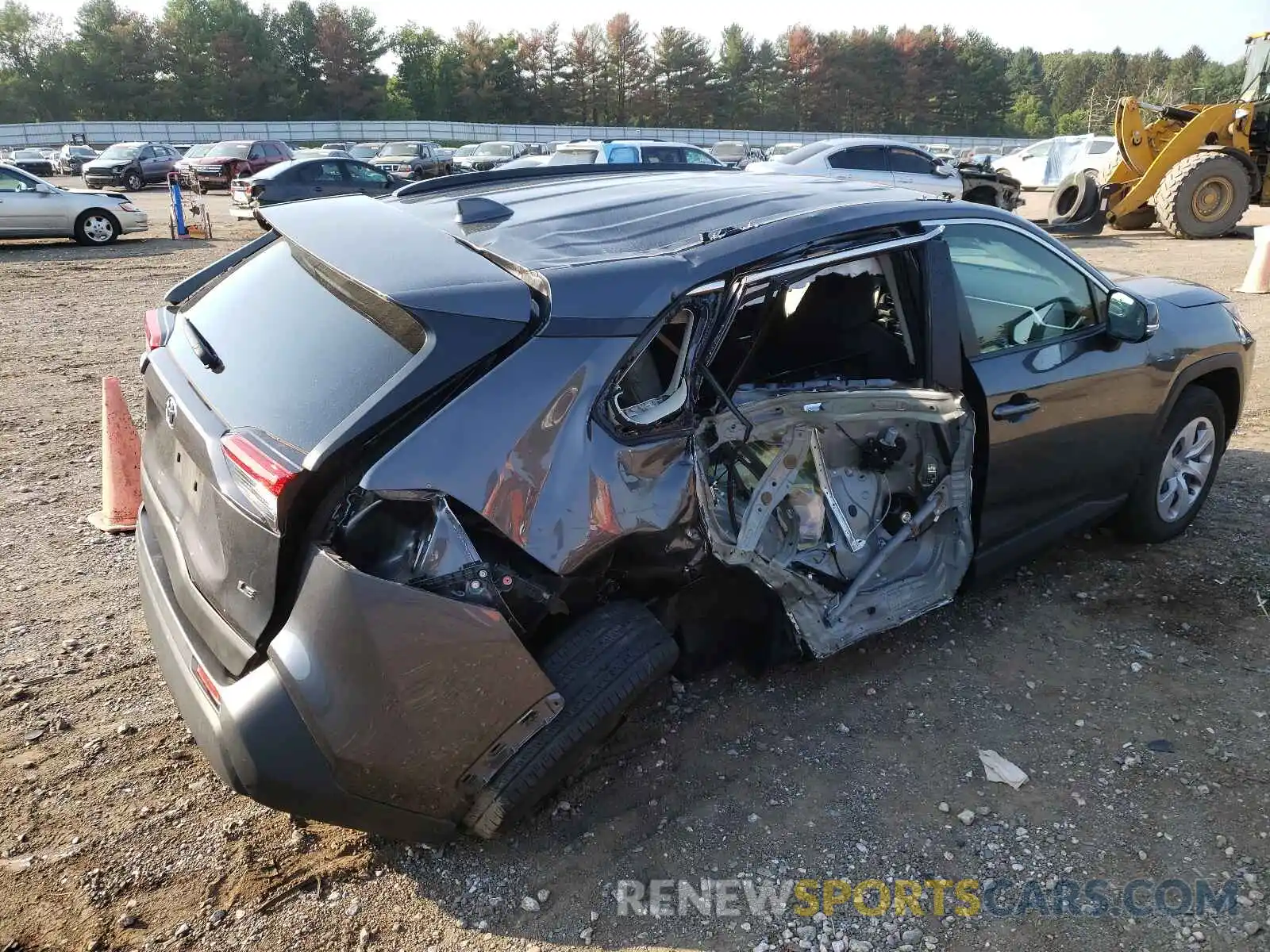 9 Photograph of a damaged car JTMK1RFV4KD018252 TOYOTA RAV4 2019