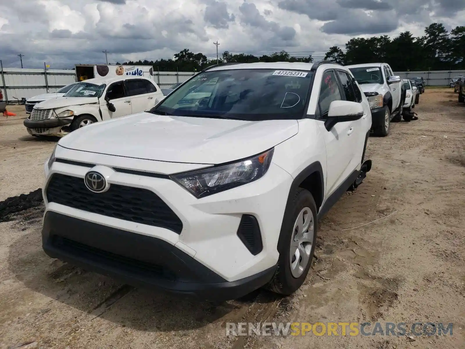 2 Photograph of a damaged car JTMK1RFV4KD502194 TOYOTA RAV4 2019