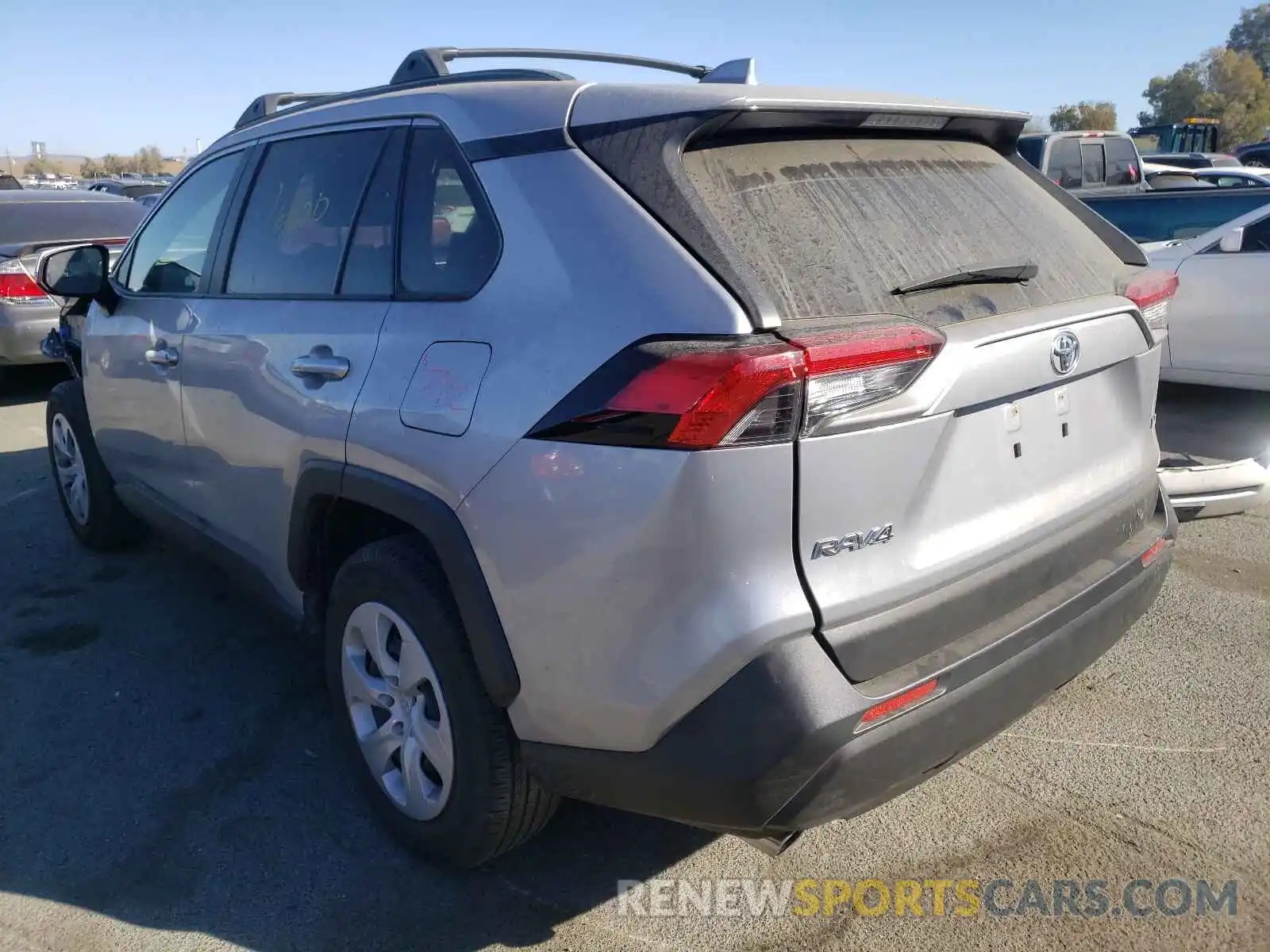 3 Photograph of a damaged car JTMK1RFV4KD504009 TOYOTA RAV4 2019