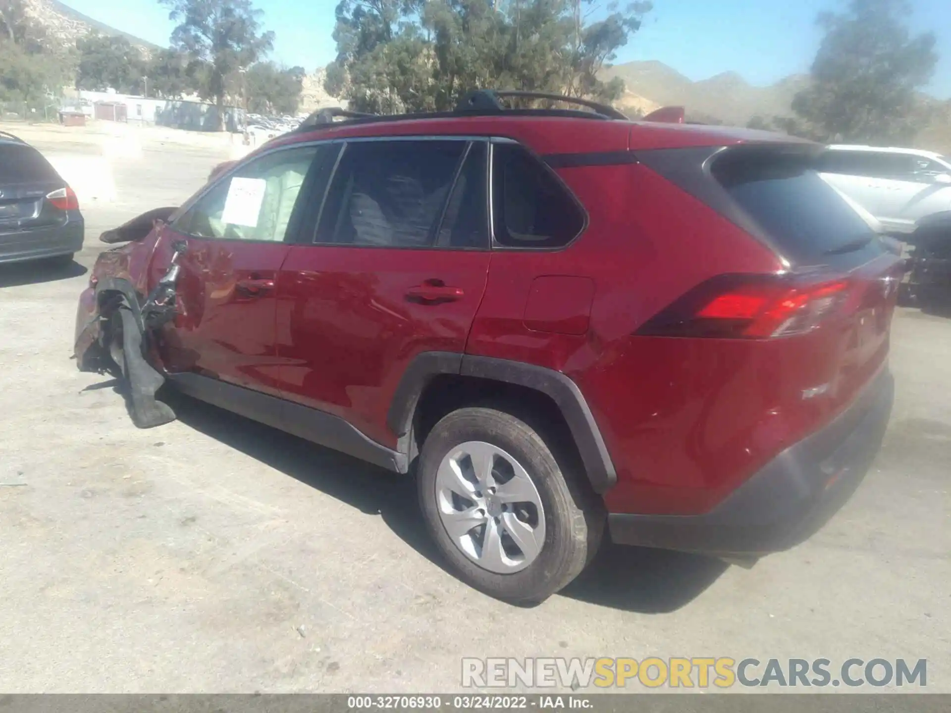 3 Photograph of a damaged car JTMK1RFV4KD506259 TOYOTA RAV4 2019