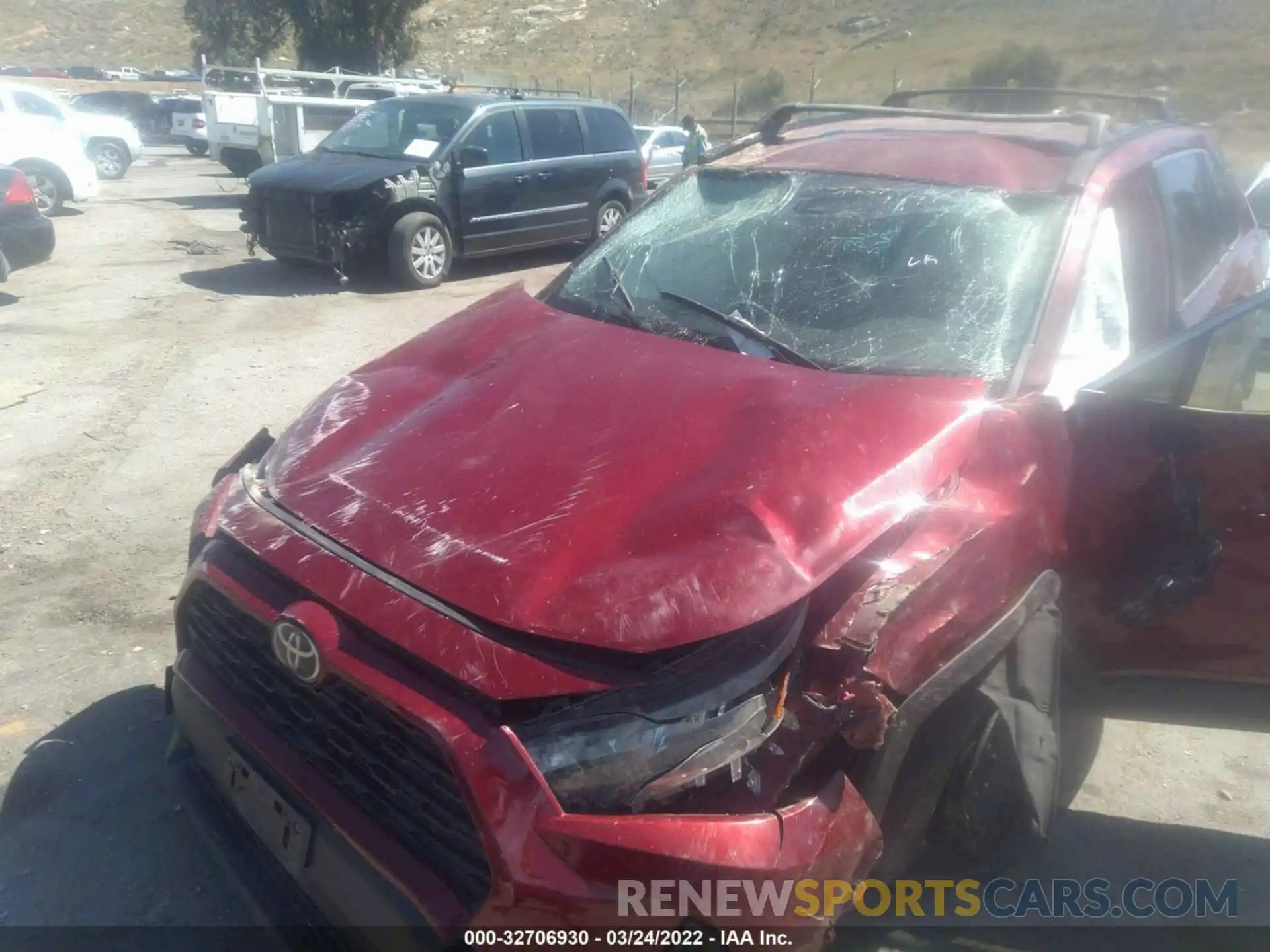 6 Photograph of a damaged car JTMK1RFV4KD506259 TOYOTA RAV4 2019