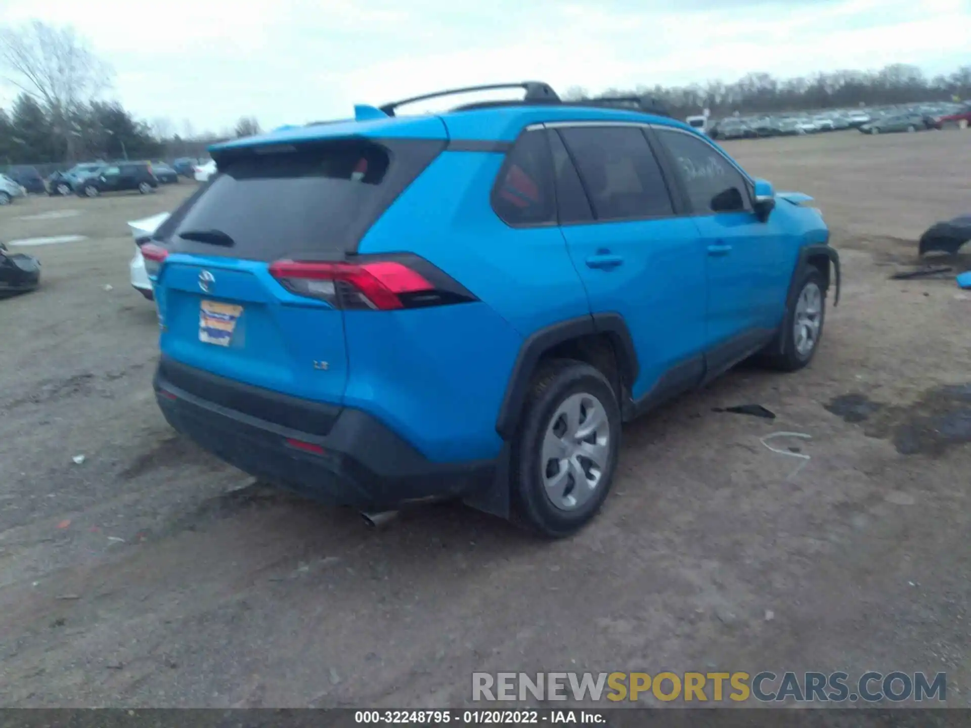 4 Photograph of a damaged car JTMK1RFV4KJ001601 TOYOTA RAV4 2019