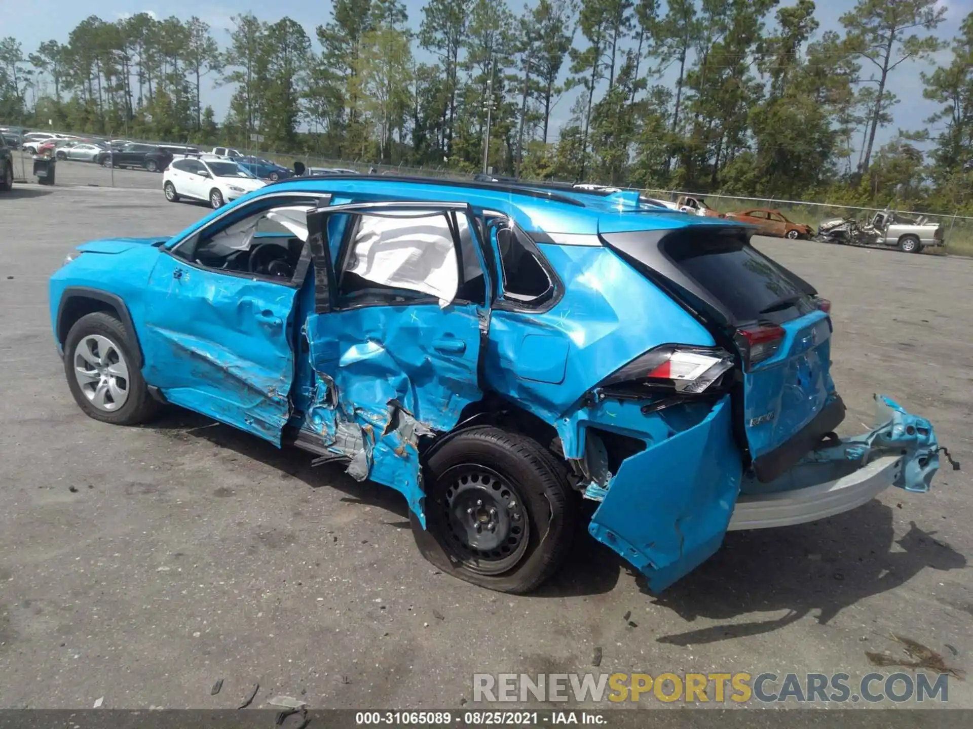 3 Photograph of a damaged car JTMK1RFV4KJ010573 TOYOTA RAV4 2019