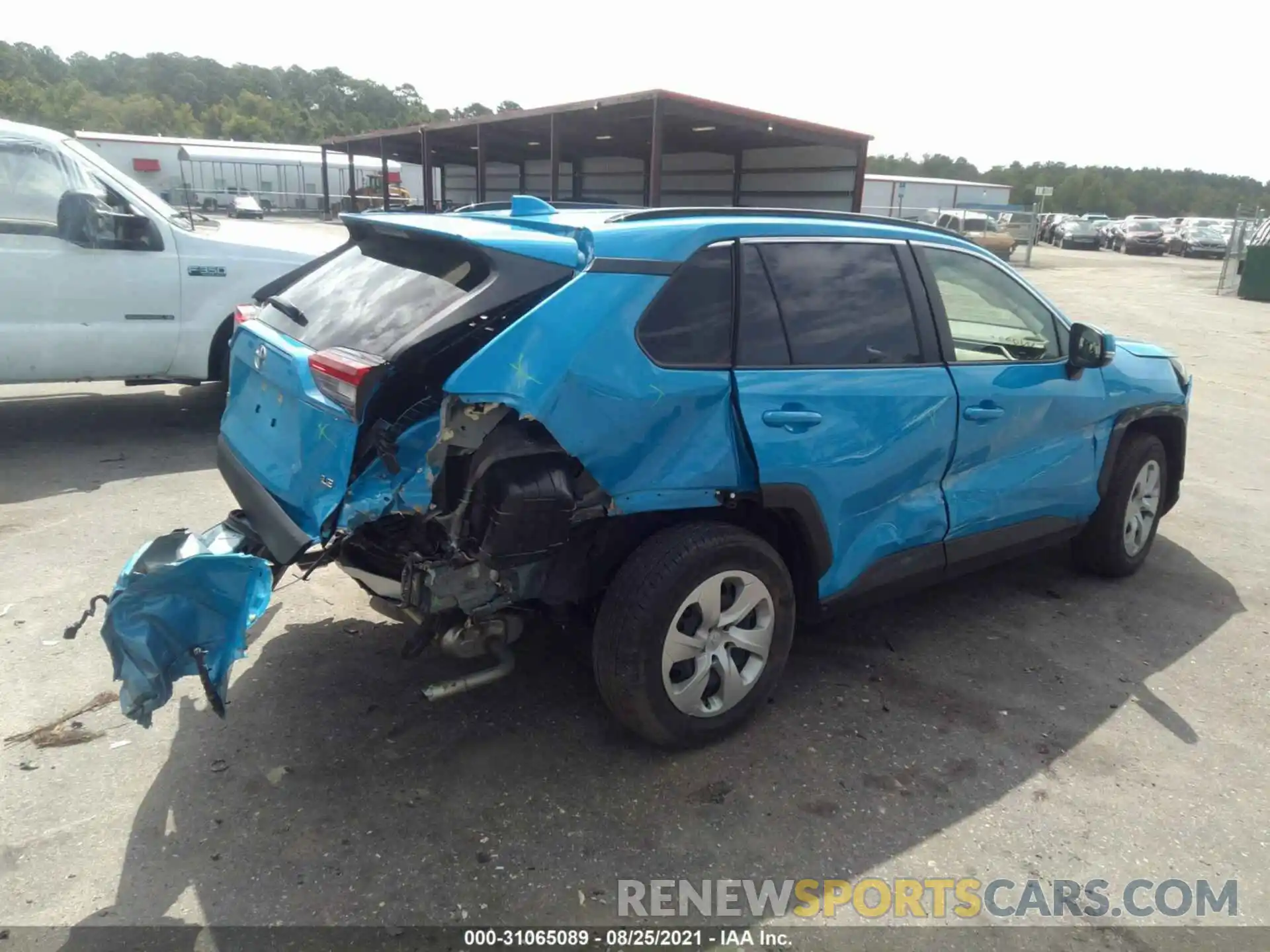 4 Photograph of a damaged car JTMK1RFV4KJ010573 TOYOTA RAV4 2019