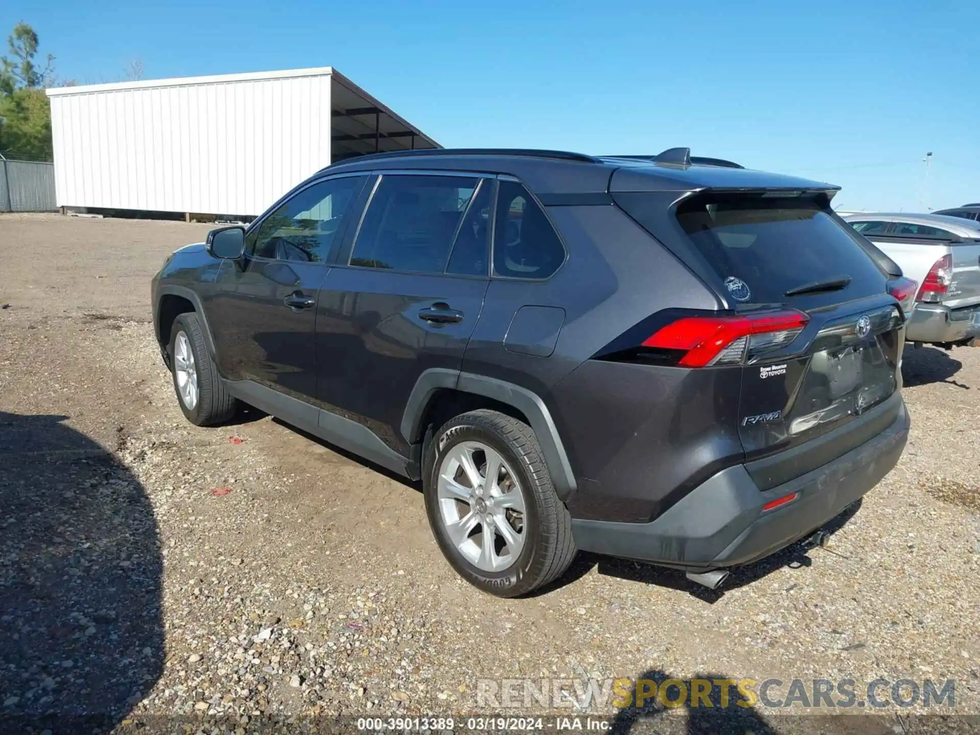 3 Photograph of a damaged car JTMK1RFV4KJ016633 TOYOTA RAV4 2019