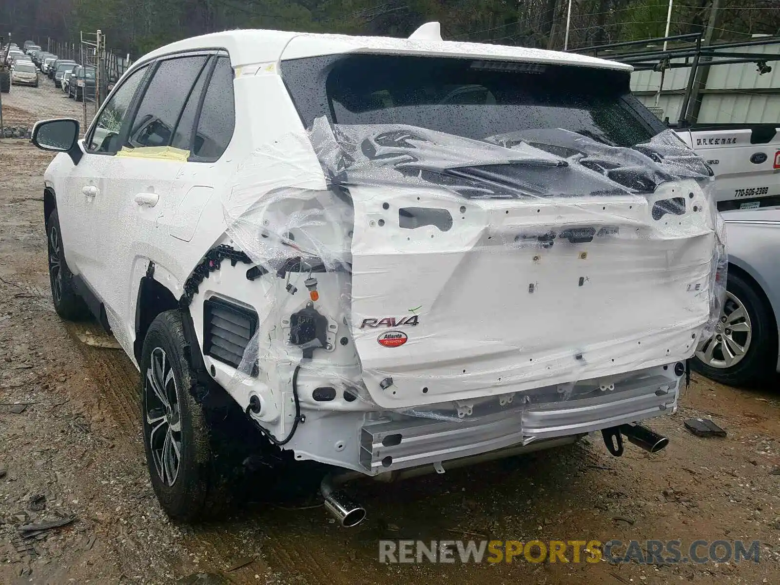 3 Photograph of a damaged car JTMK1RFV5KD041135 TOYOTA RAV4 2019