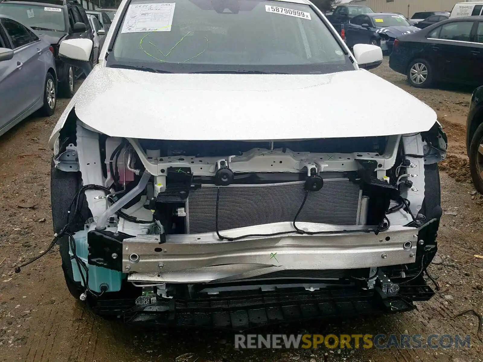 9 Photograph of a damaged car JTMK1RFV5KD041135 TOYOTA RAV4 2019