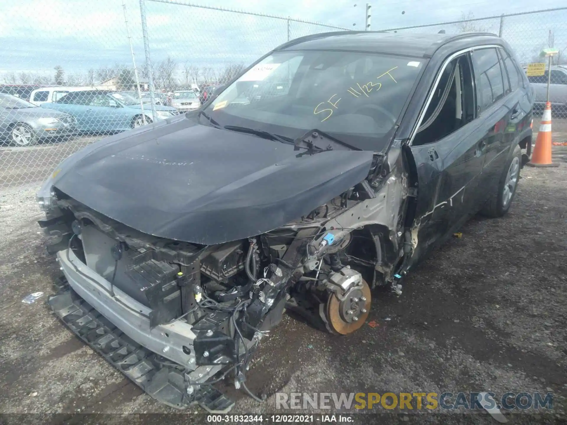 6 Photograph of a damaged car JTMK1RFV5KD503192 TOYOTA RAV4 2019