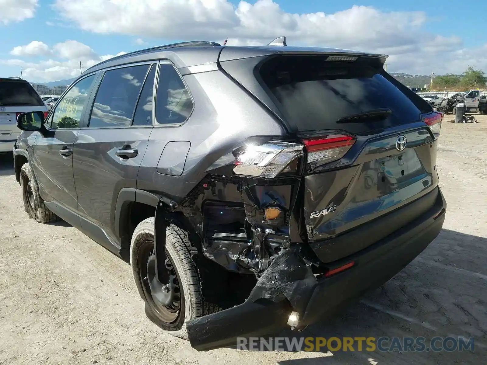 3 Photograph of a damaged car JTMK1RFV5KJ013403 TOYOTA RAV4 2019