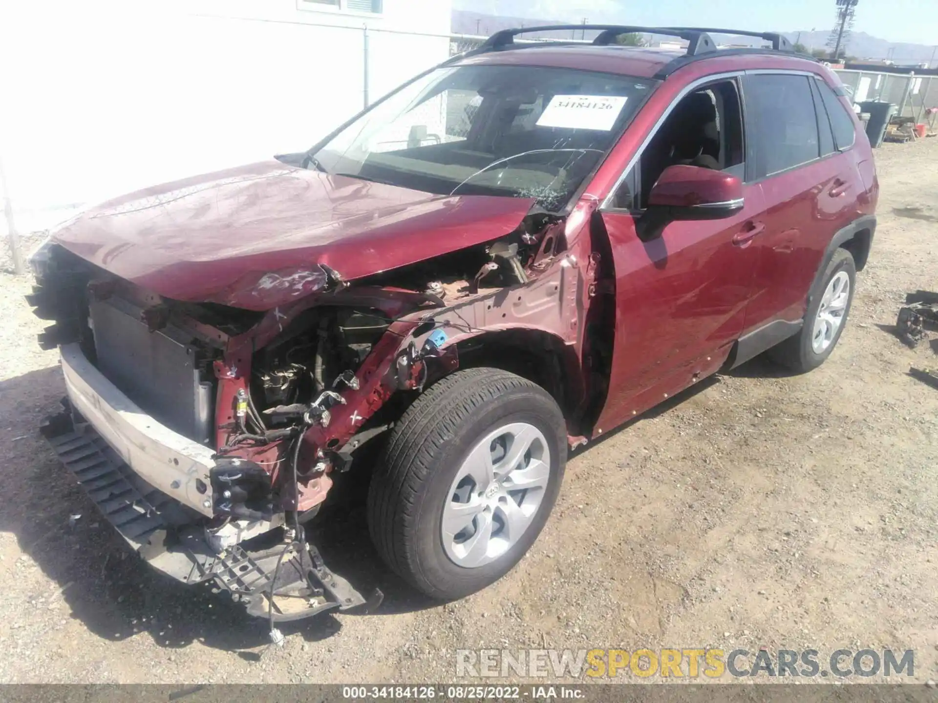 2 Photograph of a damaged car JTMK1RFV6KD004045 TOYOTA RAV4 2019