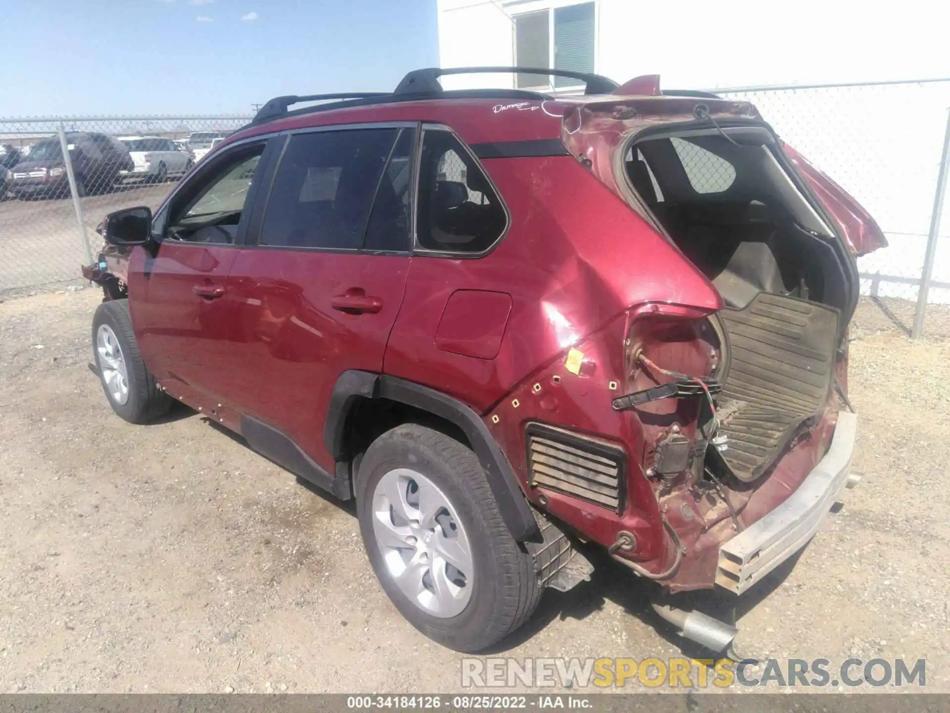 3 Photograph of a damaged car JTMK1RFV6KD004045 TOYOTA RAV4 2019